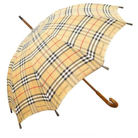 burberry folding umbrella|burberry umbrella vintage.